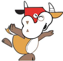 cow character image
